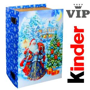 Детский новогодний подарок в премиальной упаковке весом 1800 грамм по цене 2596 руб