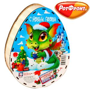 Детский новогодний подарок в премиальной упаковке весом 850 грамм по цене 1169 руб в Стерлитамаке