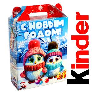 Детский подарок на Новый Год в жестяной упаковке весом 830 грамм по цене 3297 руб в Стерлитамаке