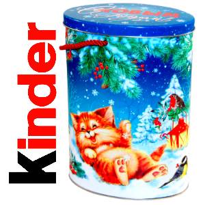 Детский новогодний подарок  в мягкой упаковке весом 850 грамм по цене 3273 руб 