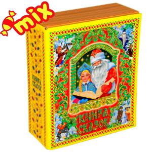 Сладкий подарок на Новый Год в картонной упаковке весом 950 грамм по цене 753 руб в Стерлитамаке