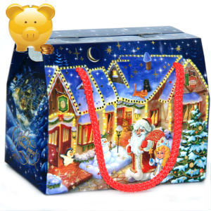 Детский подарок на Новый Год в картонной упаковке весом 750 грамм по цене 449 руб в Стерлитамаке