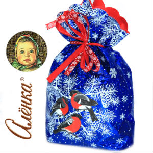 Детский подарок на Новый Год в мешочке весом 750 грамм по цене 703 руб в Стерлитамаке